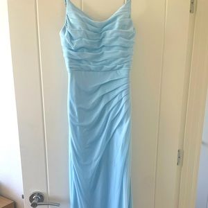 Azazie Sky Blue Dress